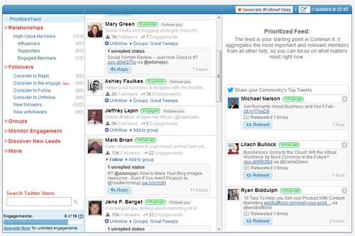 Get more social insights with Commun.It