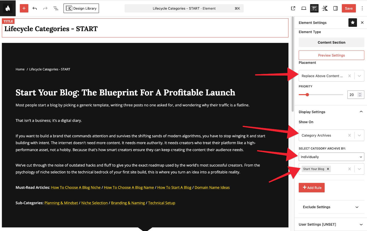 06 custom hero section