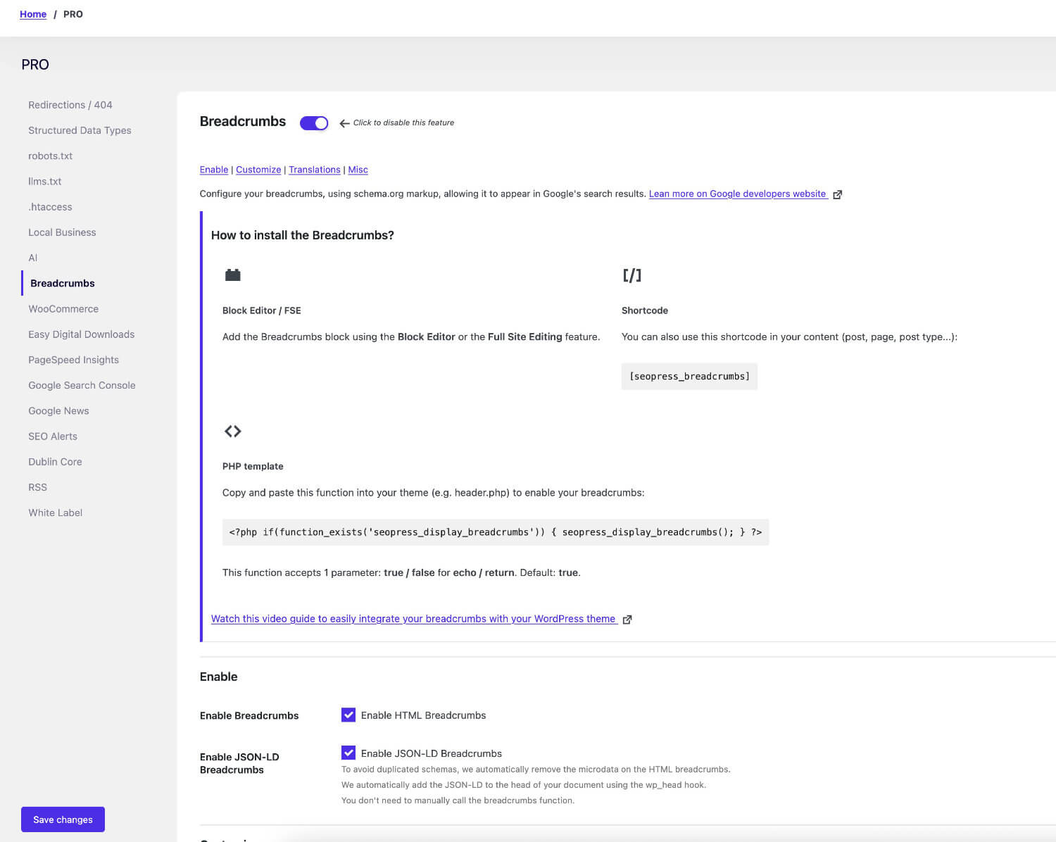 07 seopress pro custom hero sections