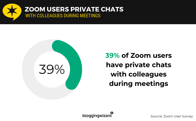 10 Zoom users private chats