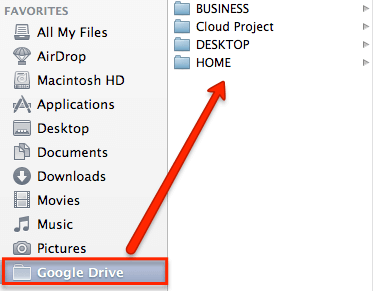 google drive mac backup