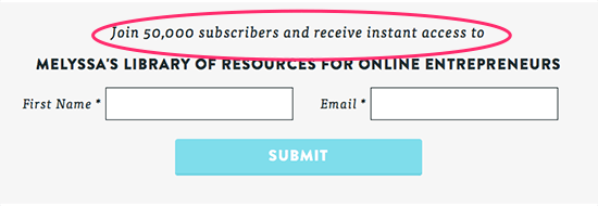 Submit Button Copy