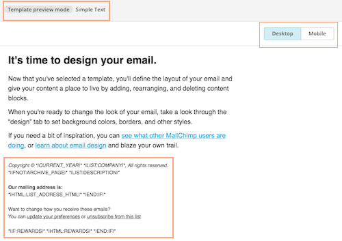 Mailchimp Comparison Chart