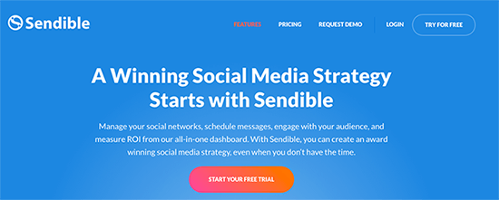 Social Media Management With Sendible