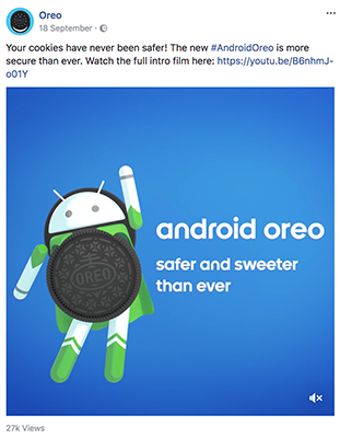 Oreo Android Oreo Partnership