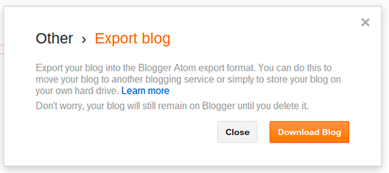 Export Blog