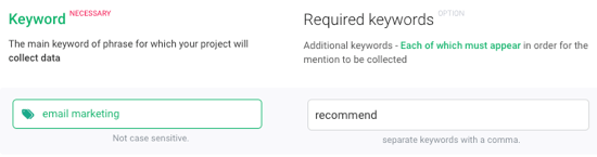 Keyword Recommend 1