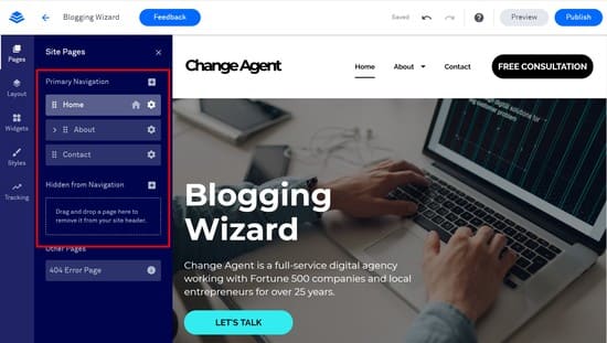 Leadpages aktualizace ovládat celý web nastavení