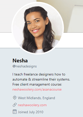 Nesha Woolery Twitter