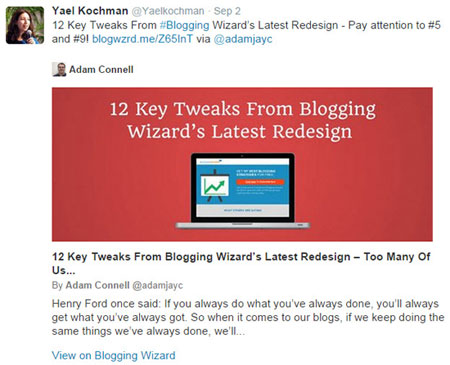 Twitter Cards Example