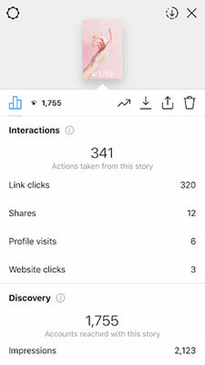Check Instagram stories regularly