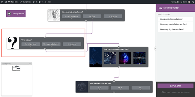 15 Link together questions