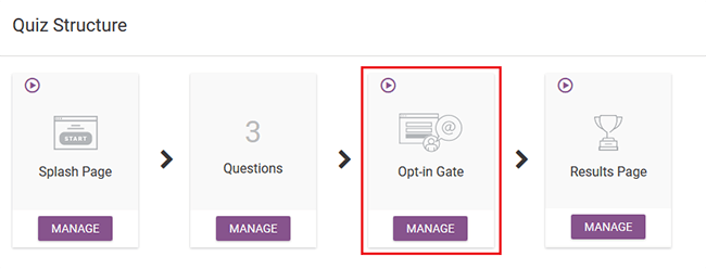 opt-in gate manage