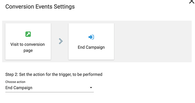 15 Settings after conversion is triggered
