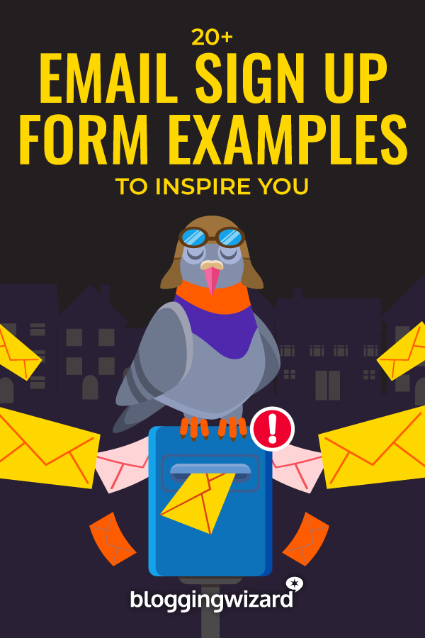 28 Email Sign Up Form Examples You Can Take Design Inspiration From