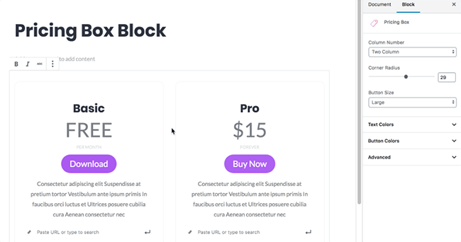 stackable example