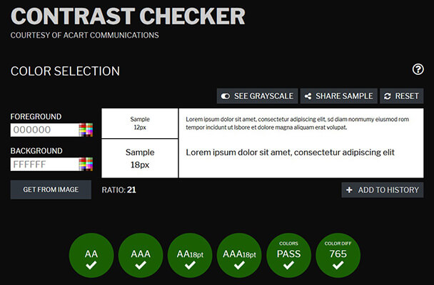 contrast checker