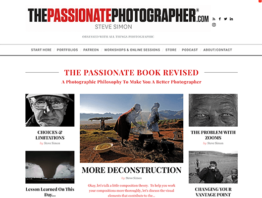 The Passionate Photographer - Tagline