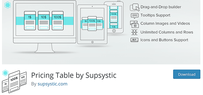 Pricing Table