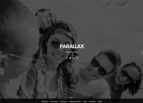 Parallax Demo Example