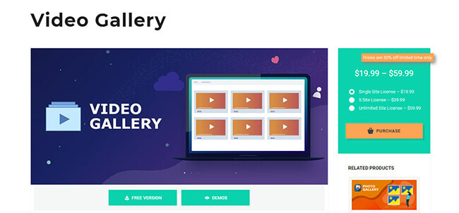 Video Gallery by Origin Code Homepage