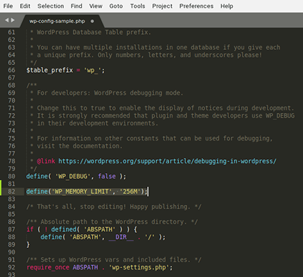 wordpress increase php memory limit