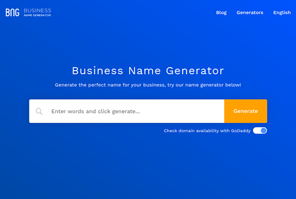 business name generator