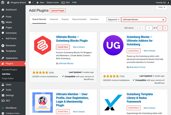 download wordpress plugins