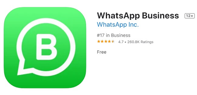 The app is ranked #17 in the business app category on the app store