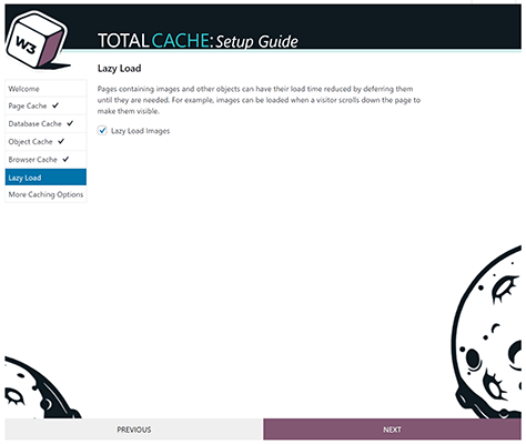 W3 Total Cache 07 - Lazy Load settings