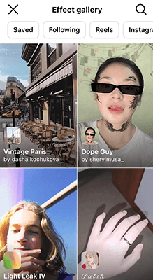 Instagram followers tip 23 - create AR filters
