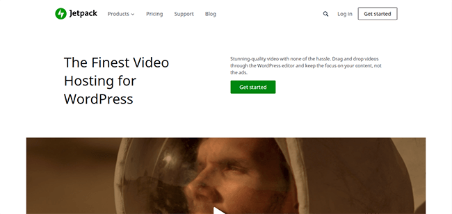Jetpack VideoPress Homepage