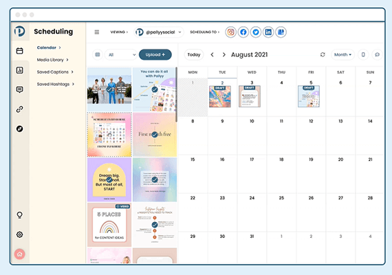 05 Pallyy social scheduling tool