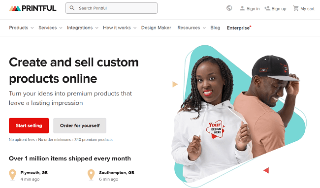 Custom Clothing—Design and Sell Online