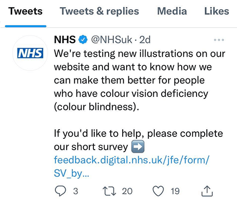 NHS Twitter - tweet tone