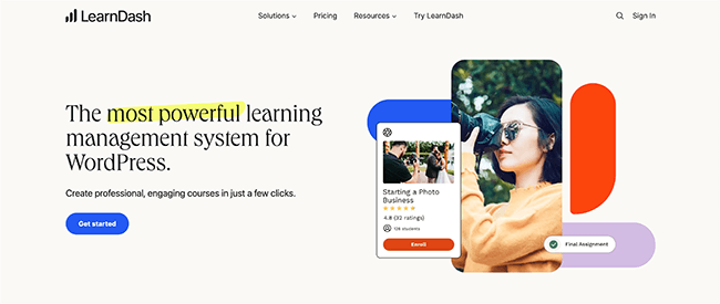 LearnDash Homepage