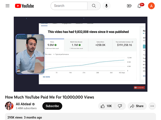 Triple Your  Ad Revenue - Ali Abdaal