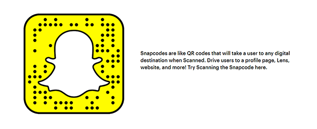02 Use Snapcodes