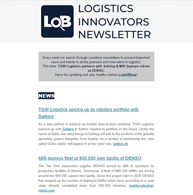 08 Relevant industry news - Logistics Innovators