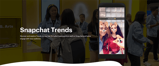 11a Explore Snapchat Trends