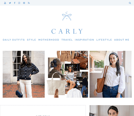 carly homepage
