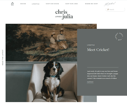 chris loves julia homepage