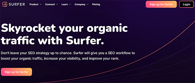 Surfer Homepage