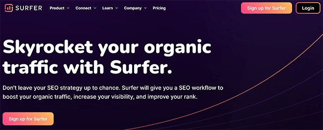 01 Surfer SEO Page