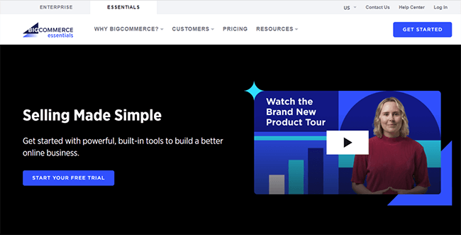 BigCommerce Homepage