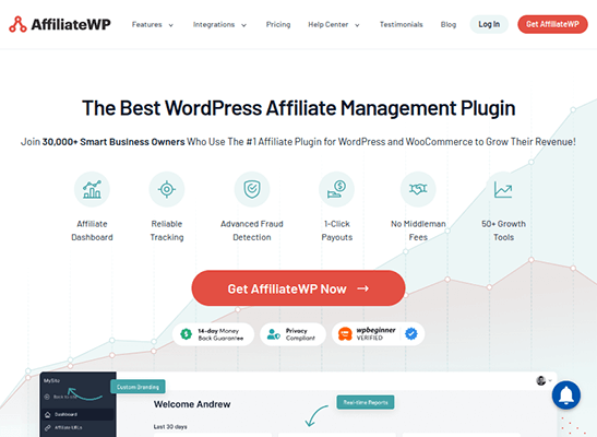 affiliatewp wordpress plugin