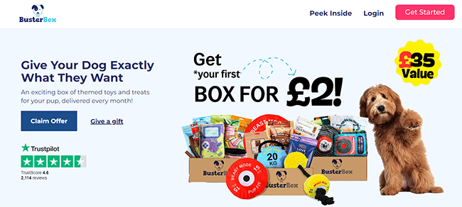 19 Curated subscription boxes - BusterBox
