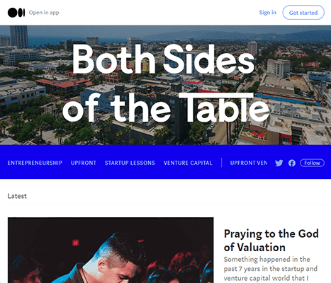 both sides of the table homepage