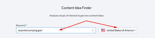 48 Content Idea Finder - Keyword