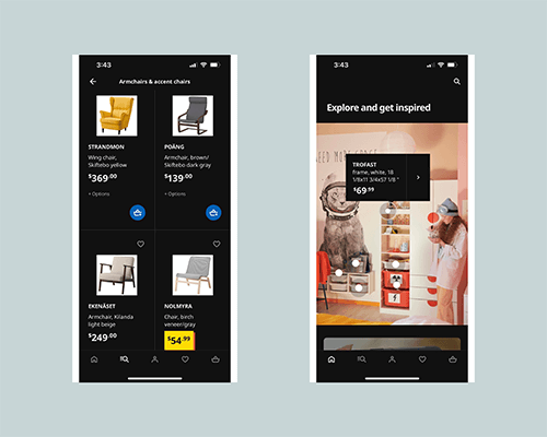 Store for mobile - IKEA